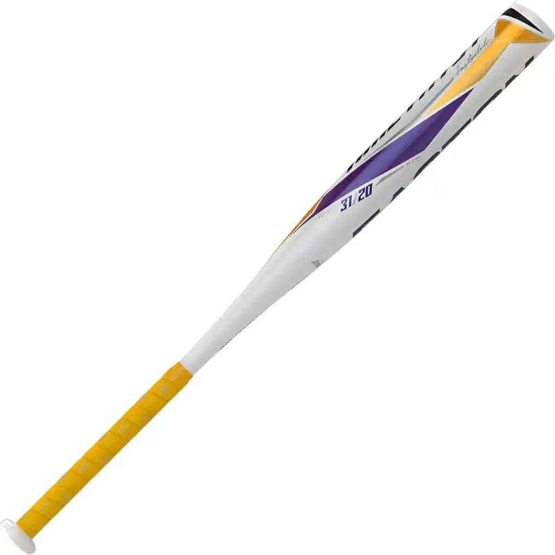 Easton 2022 Amethyst (-11) Fastpitch Bat - Yellow White Black - 33’’ - 22.0 Oz