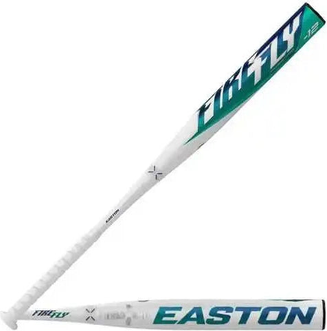 Easton 2024 Fire Fly (-12) Fastpitch Bat - White Gray