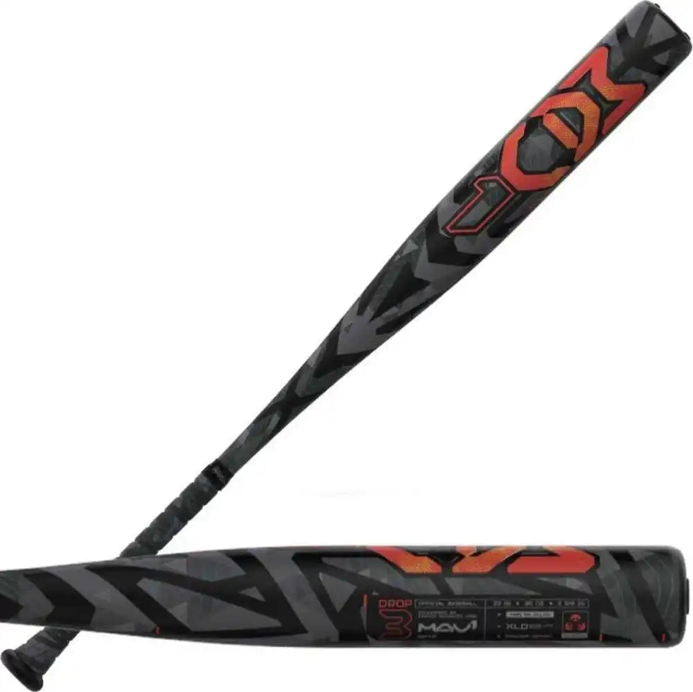 Easton 2024 Mav1 (-3) Bbcor Bat Ebb4mav3 - Black Red