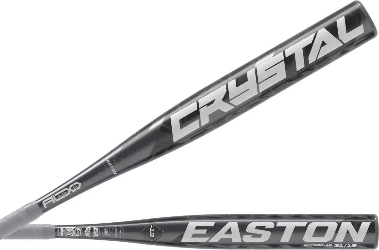 Easton 2025 Crystal (-13) Fastpitch Softball Bat - Gray White