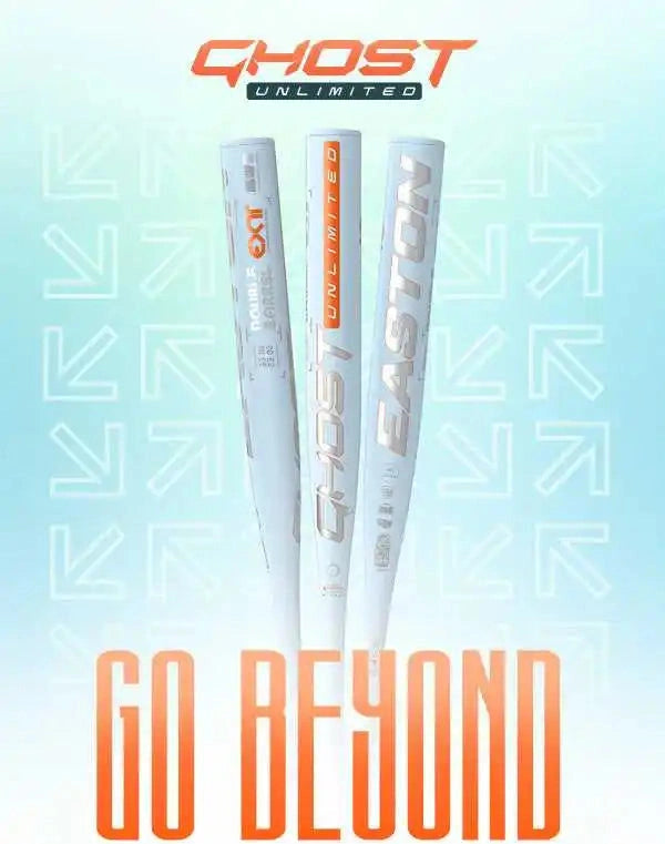 Easton 2025 Ghost Unlimited (-10) Fastpitch Softball Bat - White Silver