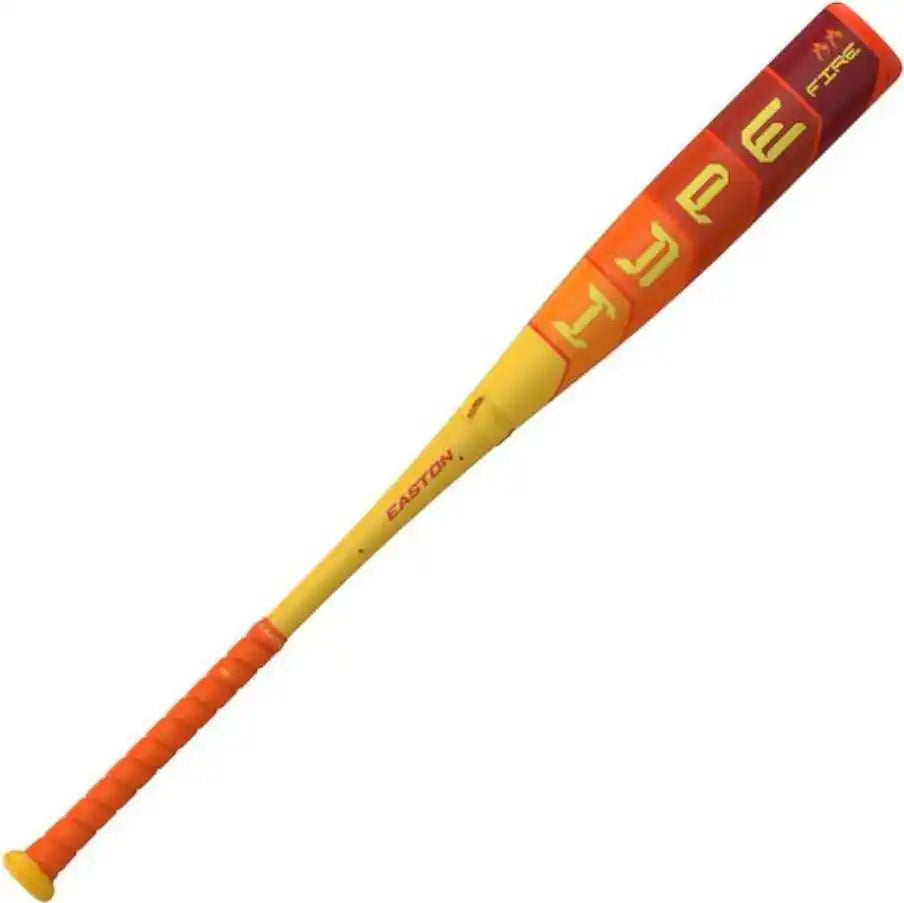 Easton 2025 Hype Fire (-10) 2 5/8’’ Usa Approved Bat - Yellow Orange