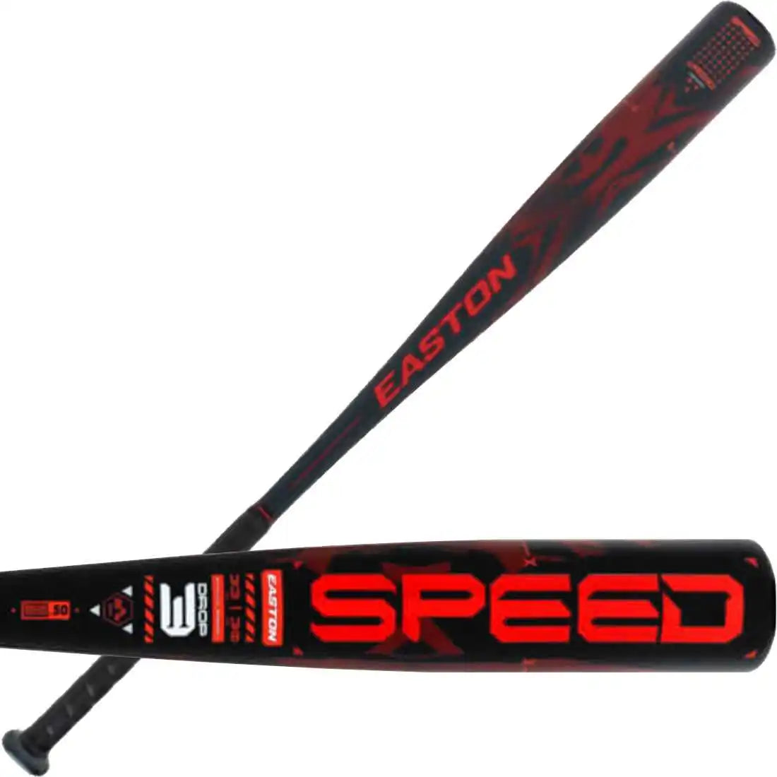 Easton 2025 Speed (3) Bbcor Bat Ebb5spd3 Black Red