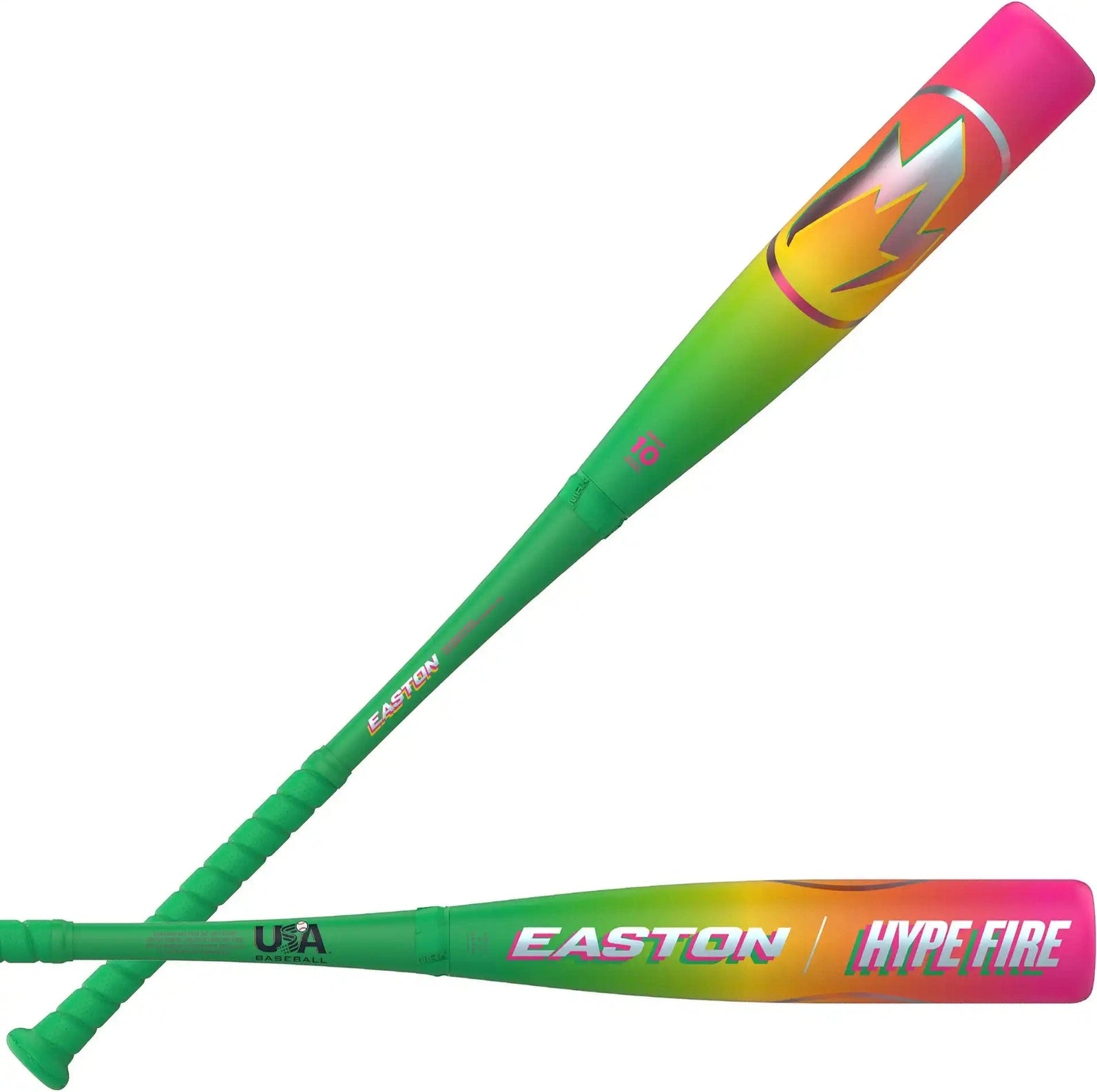 Easton 2026 Hype Fire (10) Usa Approved 2 5/8’’ Bat Eus6hyp10 Green Pink