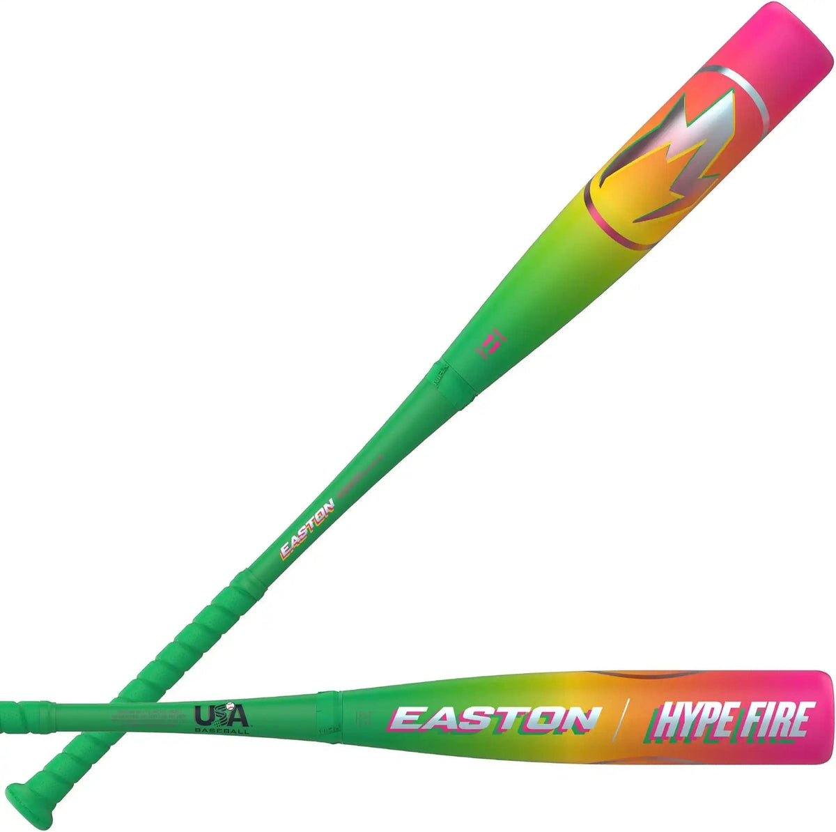 Easton 2026 Hype Fire (-11) Usa Approved 2 5/8’’ Bat Eus6hyp11 - Green Pink