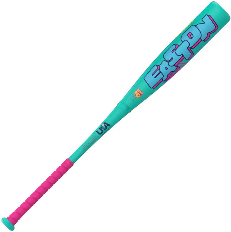 Easton 2026 Hype Fire Spring Break Edition (-11) Usa Approvedl Bat Eus6sbm11 - Teal Blue Pink Yellow
