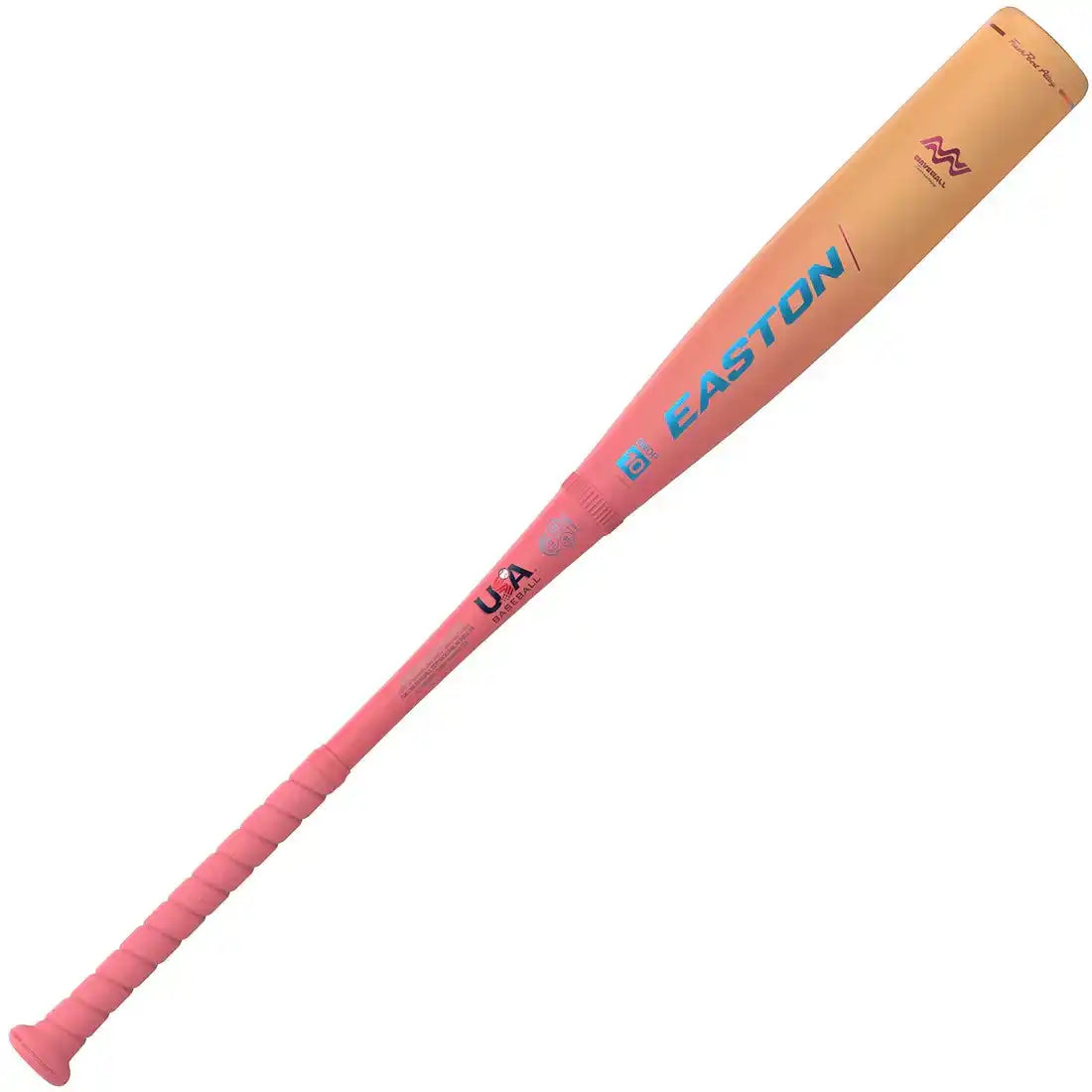 Easton 2026 Mav2 Flash (-10) 2 5/8’’ Usa Approved Bat Eus6m2f10 - Orange Pink Blue