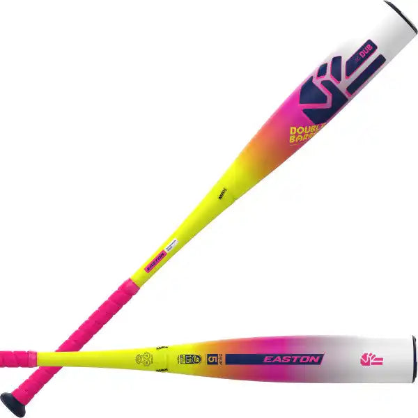 Easton 2026 the Dub (-5) Usssa Bat Eut6dub5 - Yellow Pink White