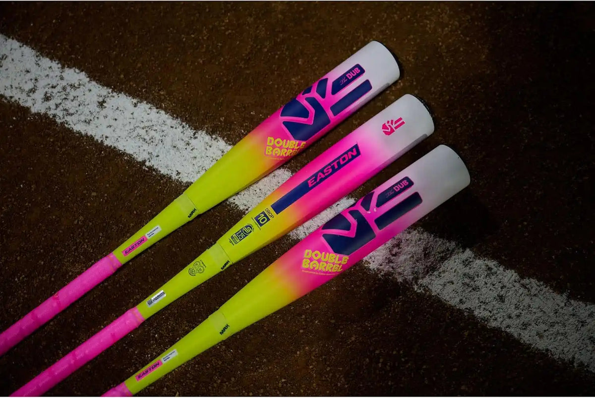 Easton 2026 the Dub (-8) Usssa Bat Eut6dub8 - Yellow Pink White
