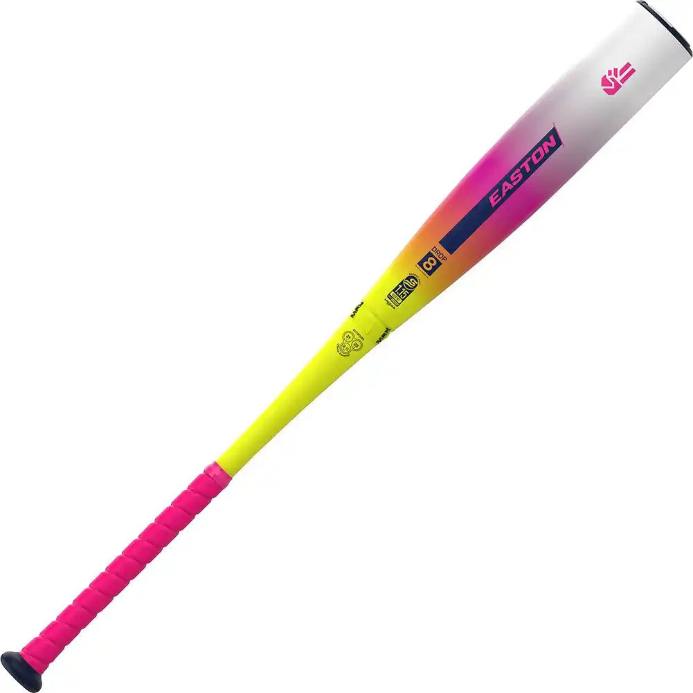 Easton 2026 the Dub (-8) Usssa Bat Eut6dub8 - Yellow Pink White