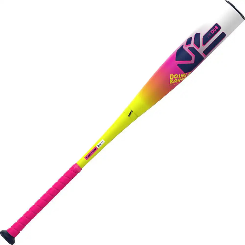 Easton 2026 the Dub (-8) Usssa Bat Eut6dub8 - Yellow Pink White