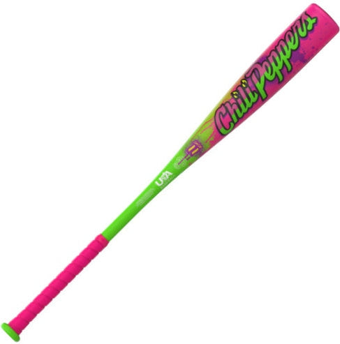 Easton 2027 Cosmic Chili Peppers (-11) Usa Approved Bat Eus7ccp11 - Hot Pink Green