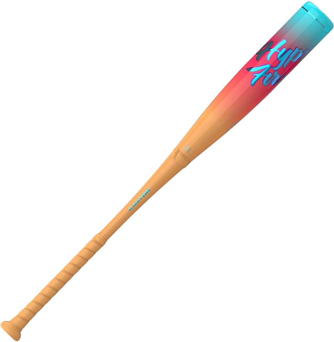 Easton 2027 Hype Fire (-11) Usa Approved 2 5/8’’ Bat Eus7hyp11 - Orange Pink Blue
