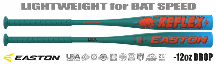 Easton 2027 Reflex (-12) Usa Approved Bat Eus7ref12 - Mint Red