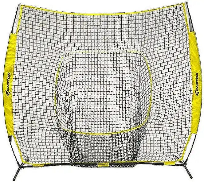 Easton 7’ Elite Practice Net - Black Yellow
