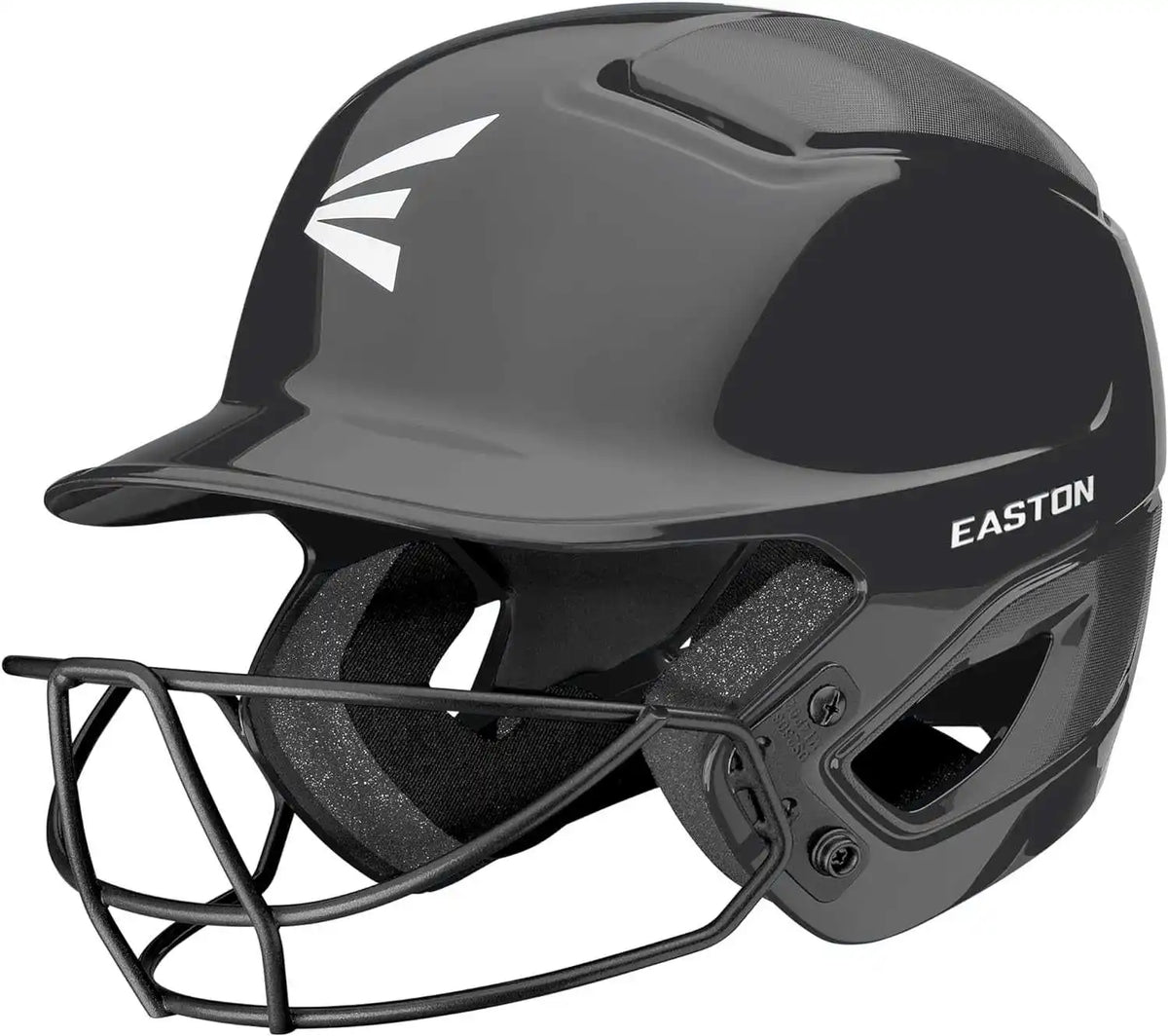 Easton Alpha 3.0 Solid Helmet with Softball Facemask Alpbsb3 - Charcoal