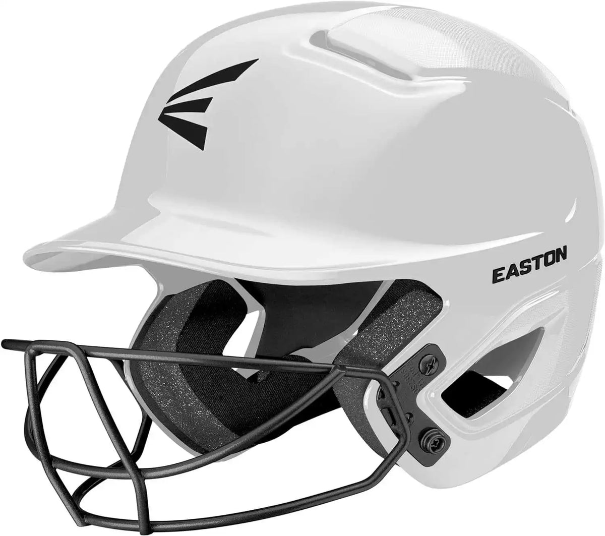 Easton Alpha 3.0 Solid Helmet with Softball Facemask Alpbsb3 - White