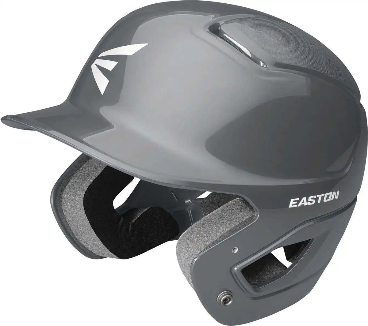 Easton Alpha Solid Batting Helmet - Charcoal