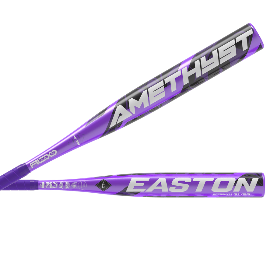 Easton Amethyst (-11) Fastpitch Bat - Purple White