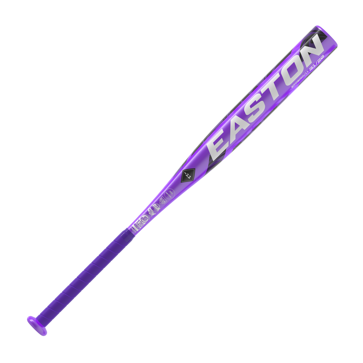Easton Amethyst (-11) Fastpitch Bat - Purple White