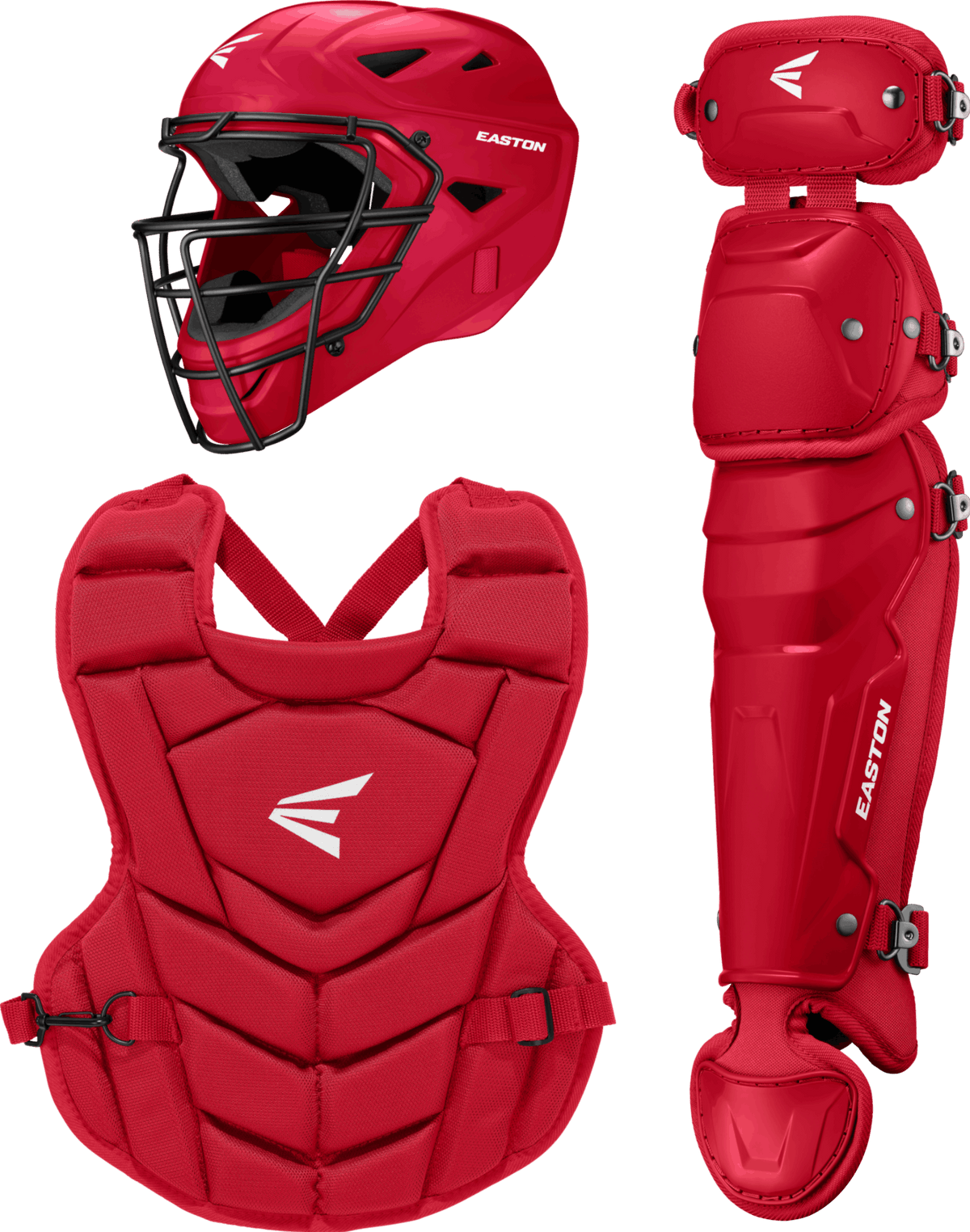 Easton Black Magic 3.0 Youth Catcher’s Set Bkmg3kity - Red