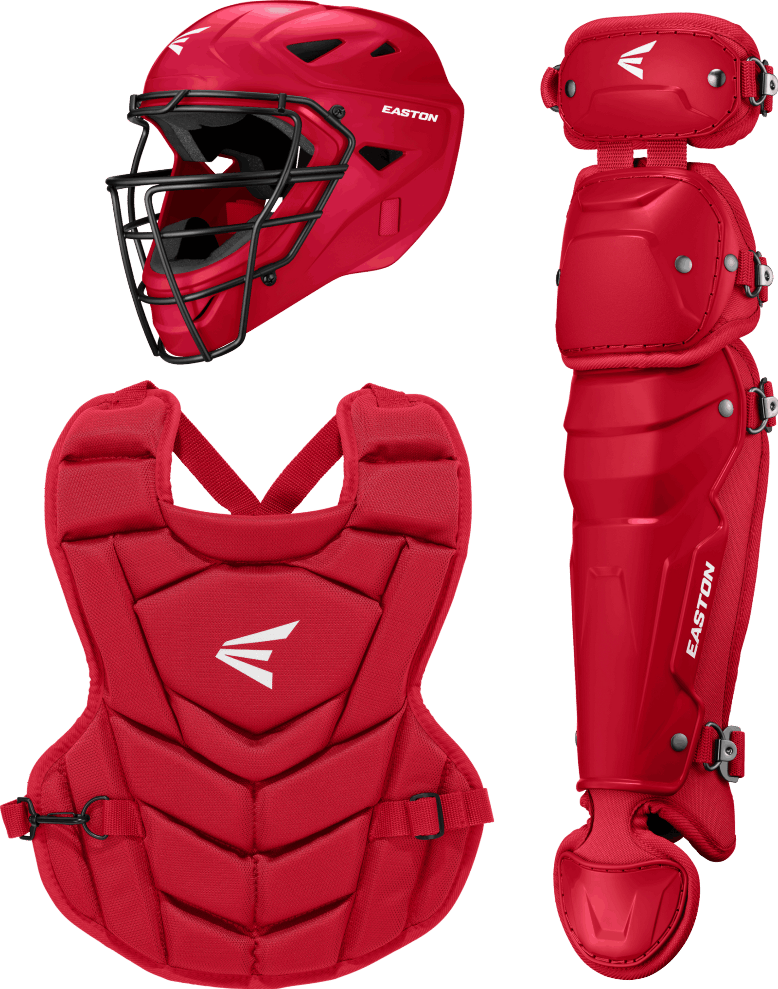 Easton Black Magic 3.0 Youth Catcher’s Set Bkmg3kity - Red