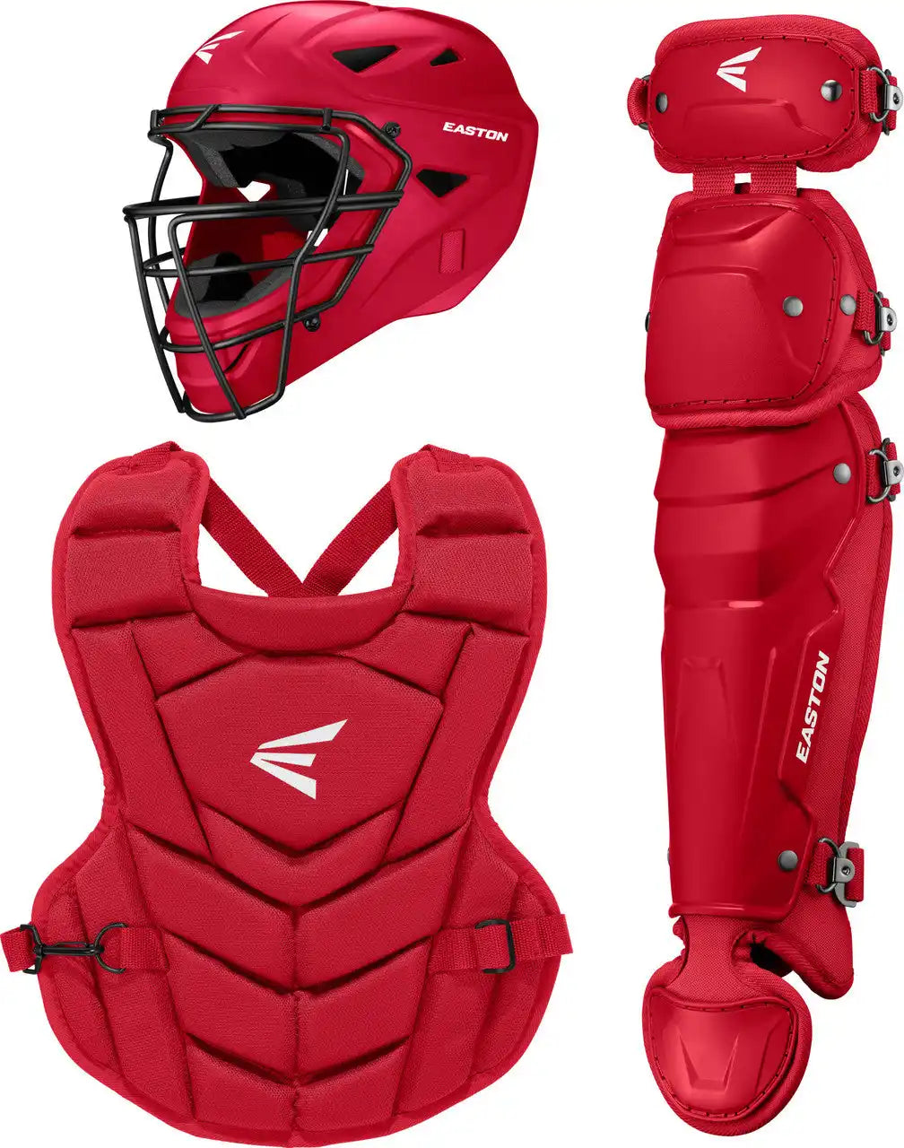 Easton Black Magic 3.0 Youth Catcher’s Set Med - Red