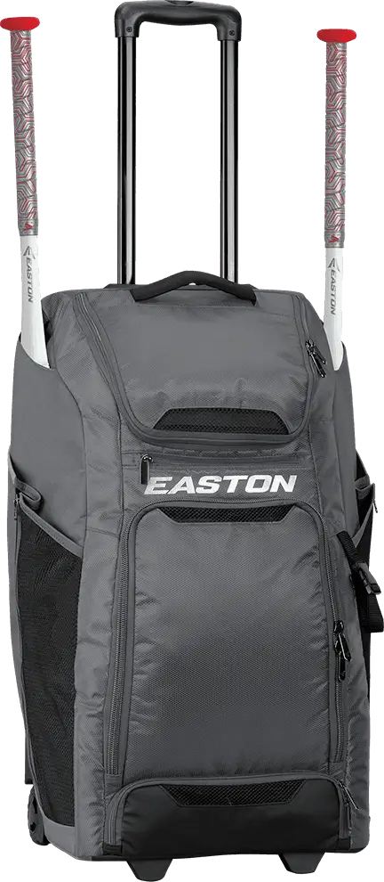 Easton Catcher’s Wheeled Bag Catwb - Charcoal - Dark Gray