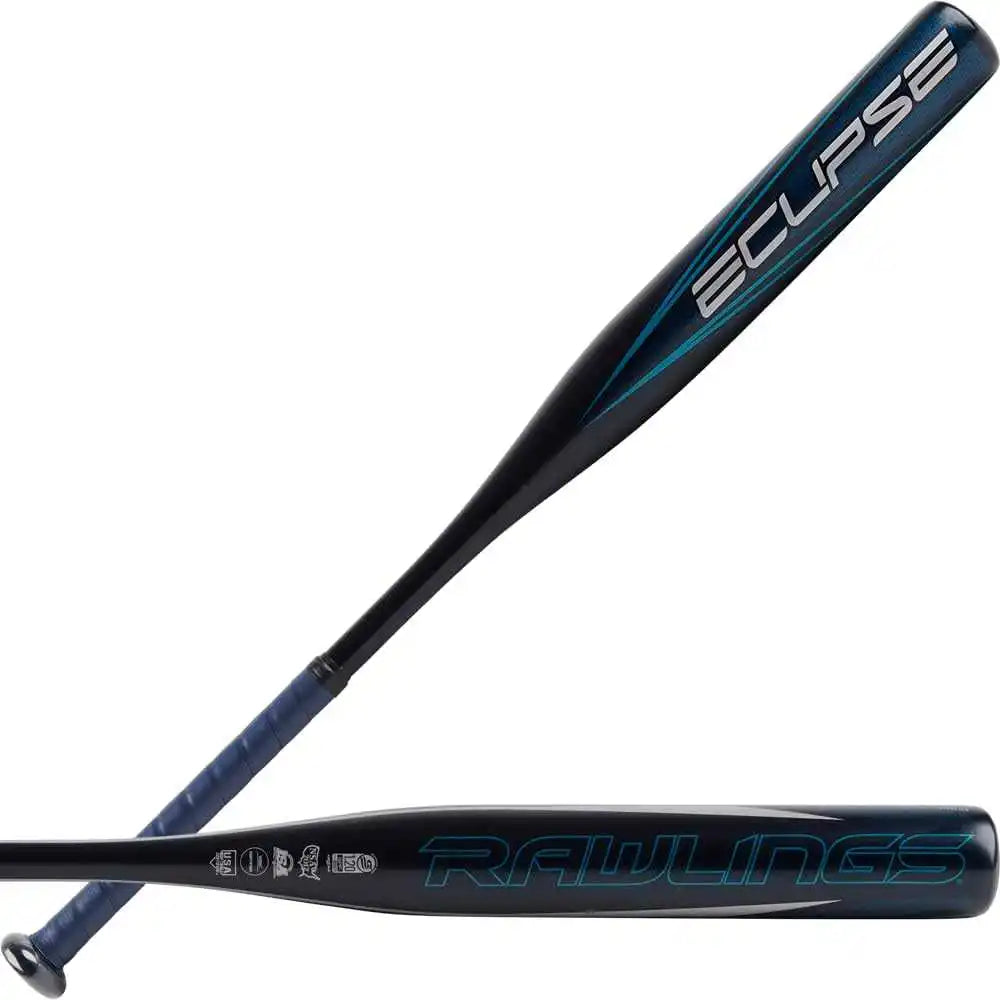 Easton Eclipse (-12) Fastpitch Bat - Black Gray