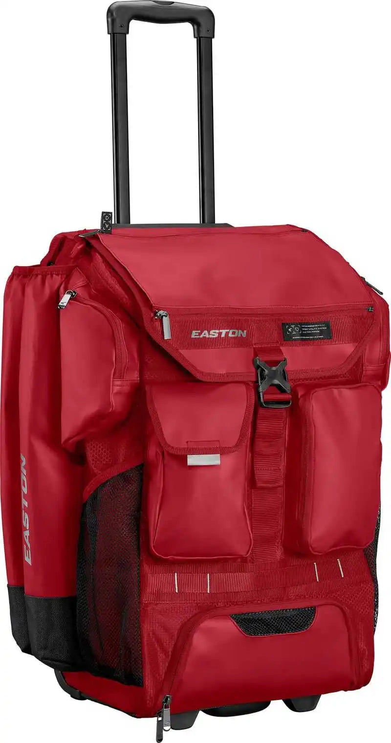 Easton Five Tool Phenom Wheeled Bag - Red
