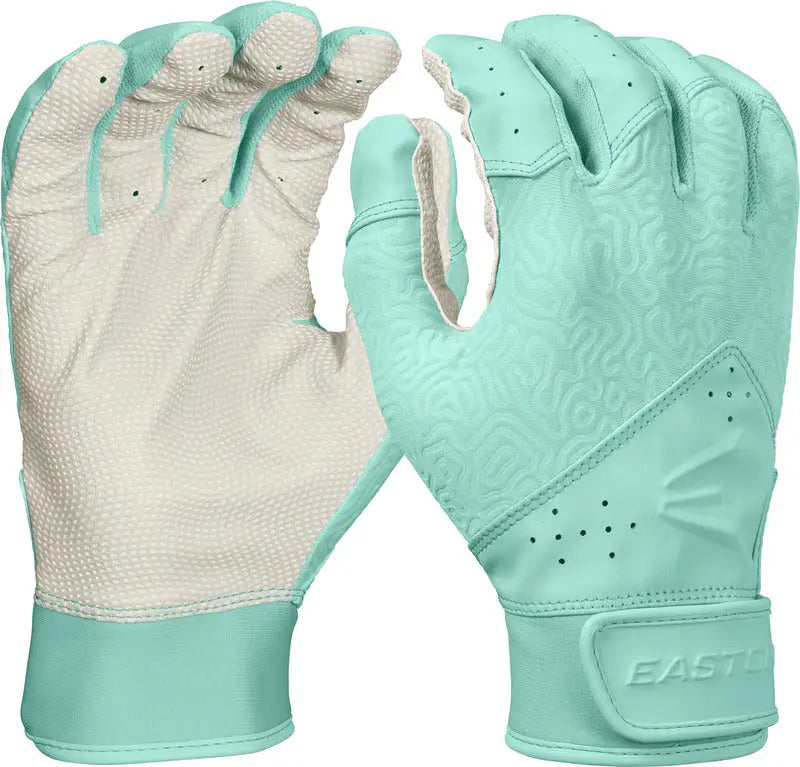 Easton Fundamental 2.0 Fastpitch Batting Gloves - Mint White