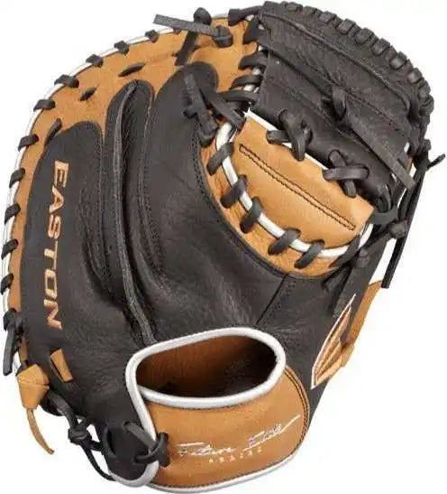 Easton Future Elite 32.50’’ Youth Baseball Catcher’s Mitt Fe2325 - Black Carmel