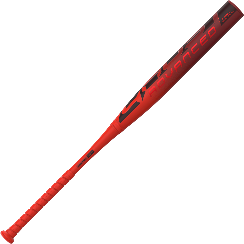 Easton 2026 Ghost Advanced (-10) Fastpitch Bat EFP6GHAD10 - Red Black - HIT a Double - 1