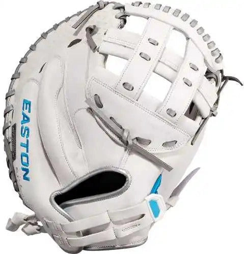 Easton Ghost Nx 34.00’’ Fastpitch Softball Catcher’s Mitt E00683123 - White Gray - Right Throw