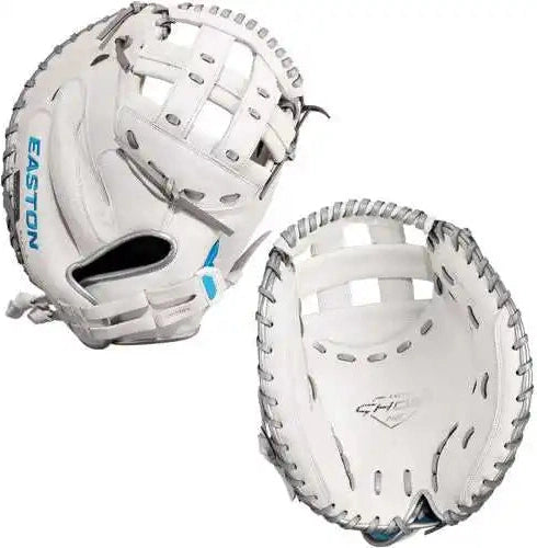 Easton Ghost Nx 34.00’’ Fastpitch Softball Catcher’s Mitt E00683123 - White Gray - Right Throw