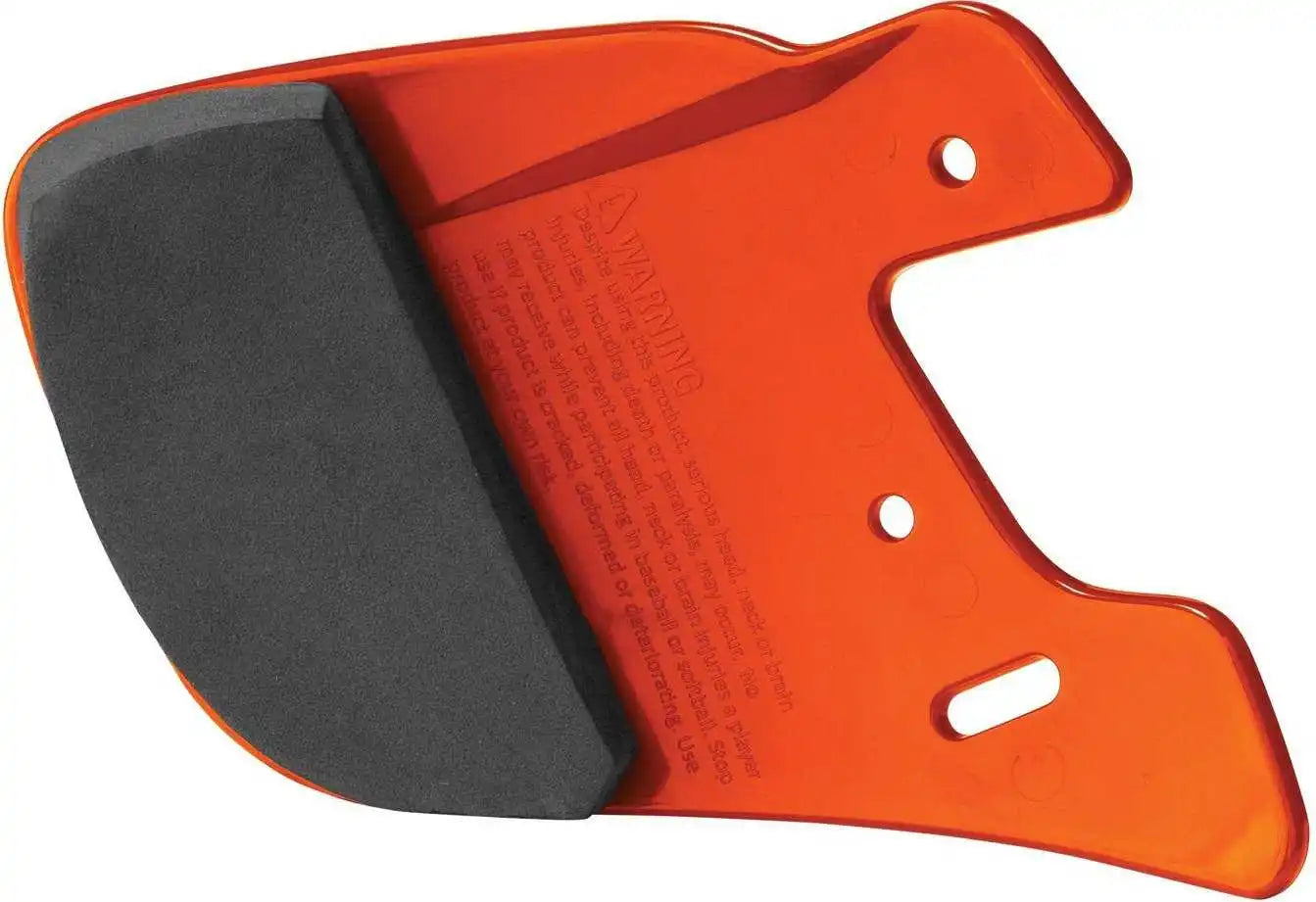 Easton Helmet Extended Jaw Guard - Orange