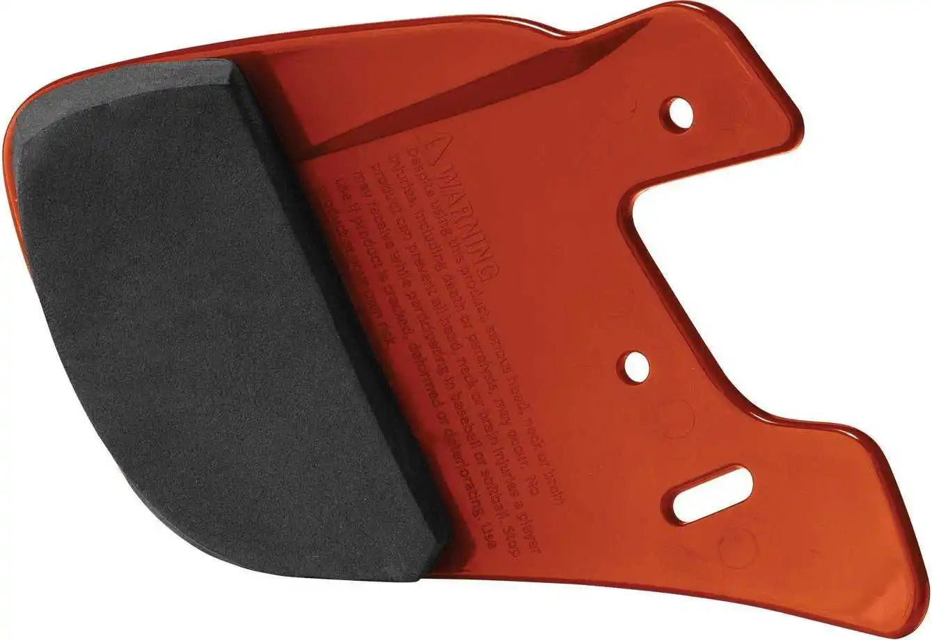 Easton Helmet Extended Jaw Guard - Texas Orange