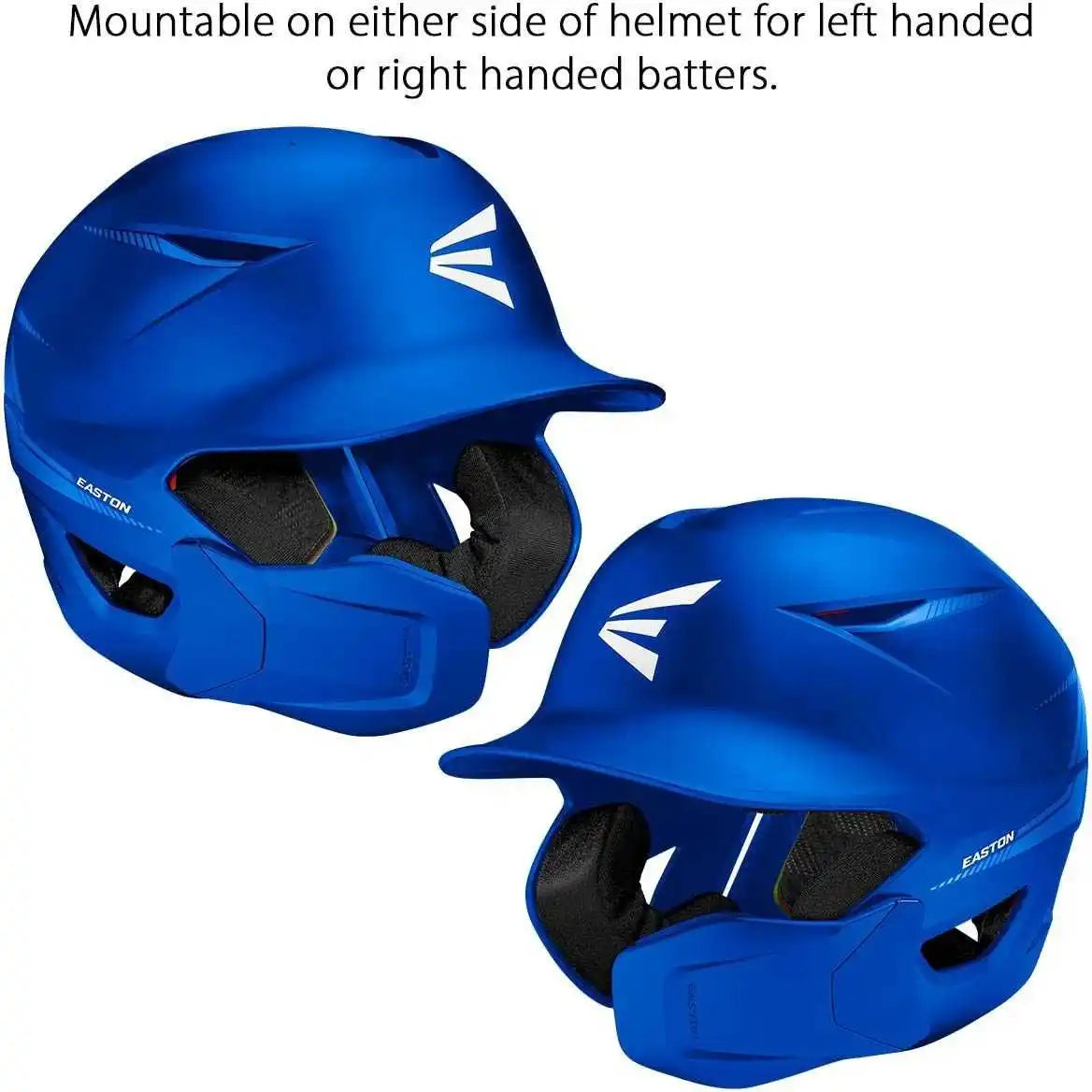 Easton Helmet Multi-adjust Matte Jaw Guard - White