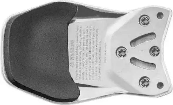 Easton Helmet Multi-adjust Matte Jaw Guard - White