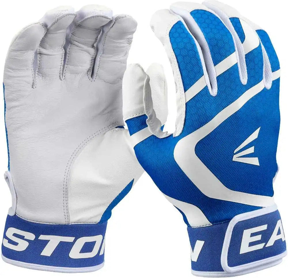 Easton Mav Gt Batting Gloves - White Royal