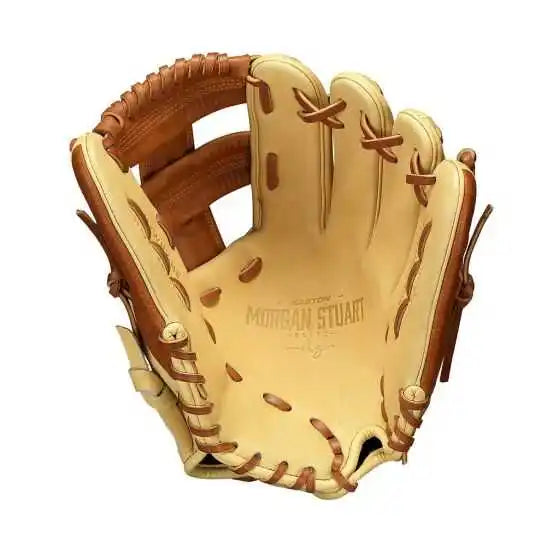 Easton Morgan Stuart 11.50’’ Elite Fastpitch Infield Glove Mywhy-me - Blonde Brown - Cork Tan / Left Throw