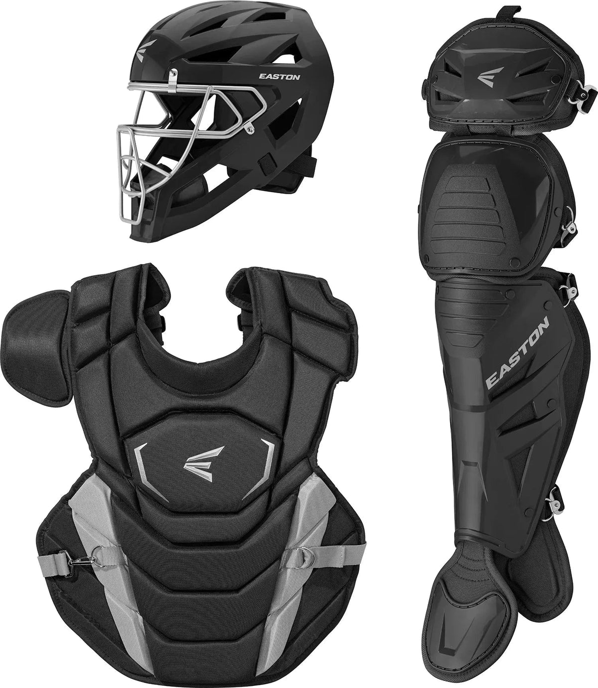 Easton Phenom Boxed Youth Catcher’s Gear Set Phenomkits - Black - Small