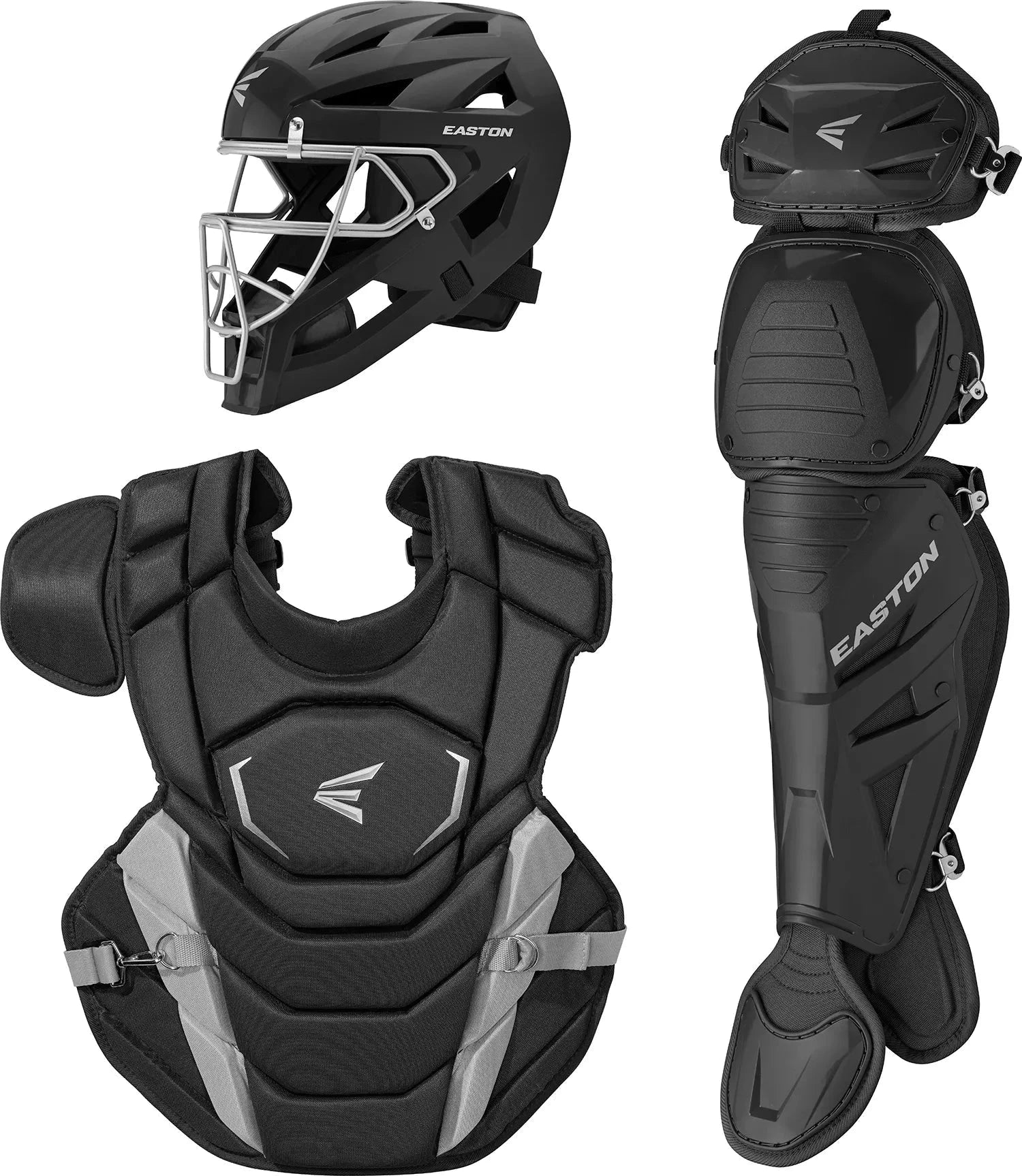 Easton Phenom Boxed Youth Catcher’s Gear Set Phenomkits - Black - Small