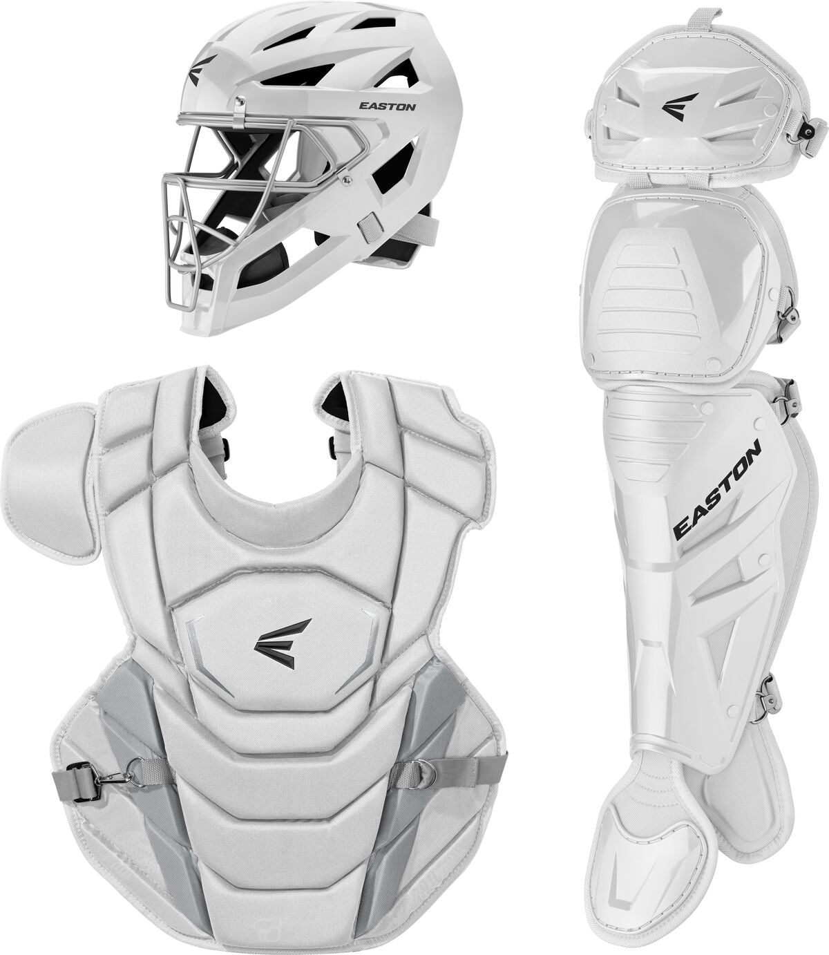Easton Phenom Boxed Youth Catcher’s Gear Set Phenomkits - White - Small