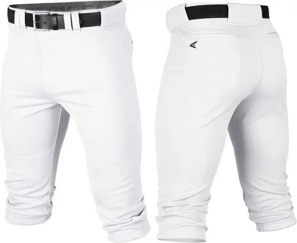Easton Rival+ Youth Knicker Baseball Pant - White