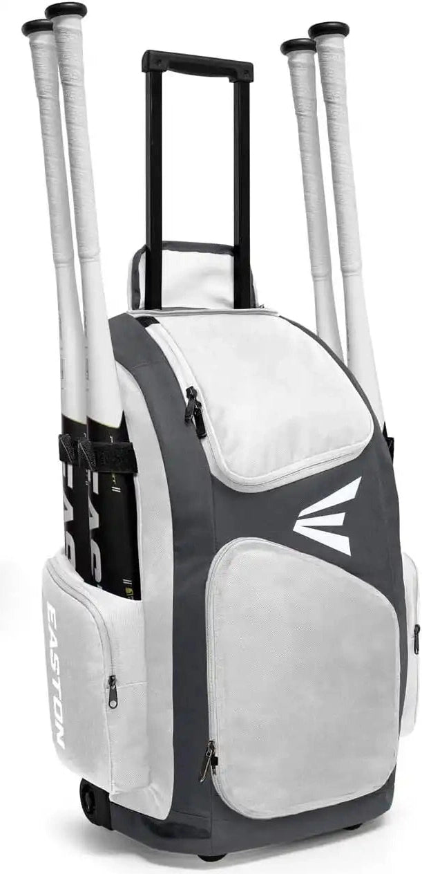 Easton Traveler Stand-up Wheeled Bag - White