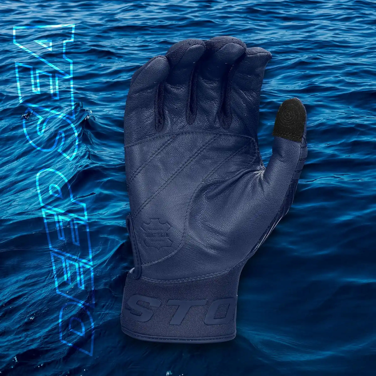 Easton Walk-off Ethos Adult Batting Gloves - Deep Sea