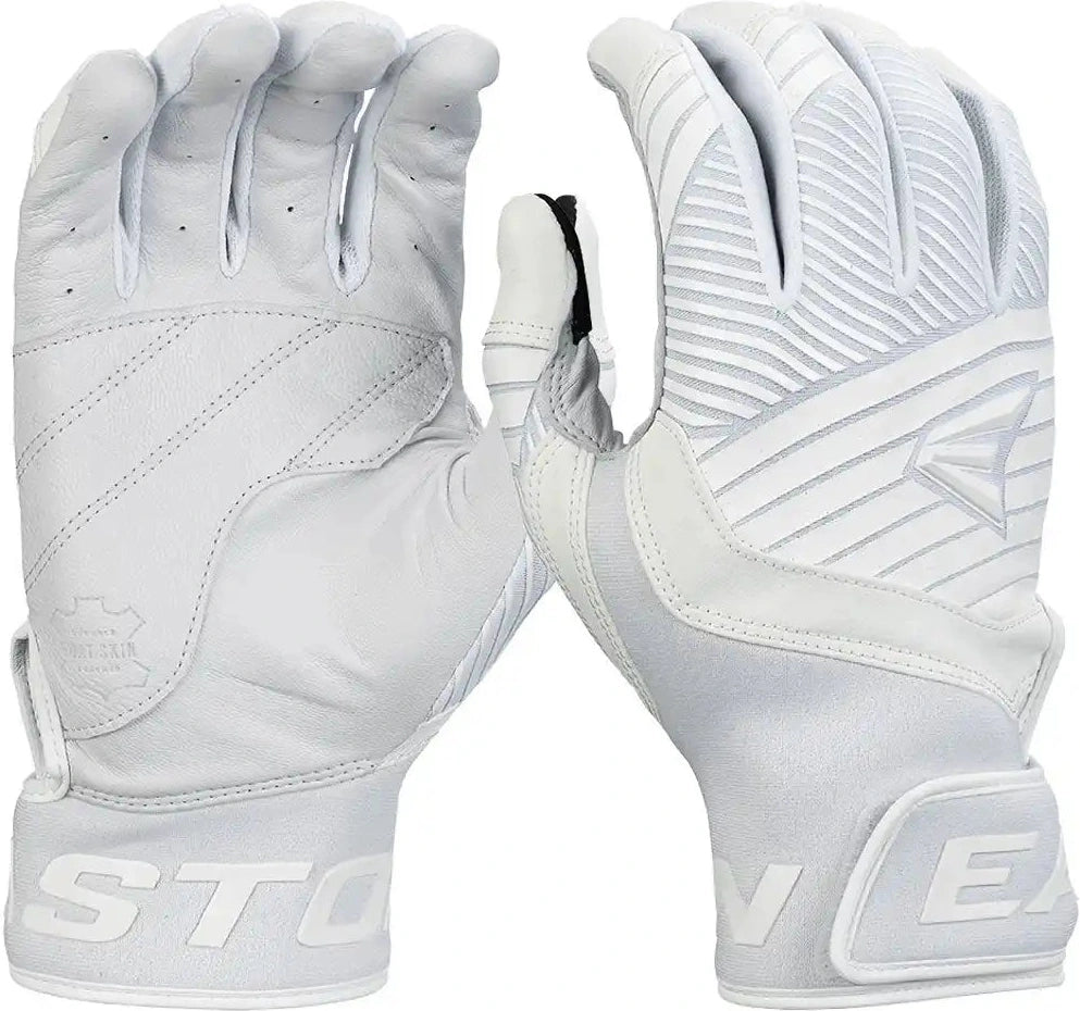 Easton Walk-off Ethos Adult Batting Gloves - Pure White
