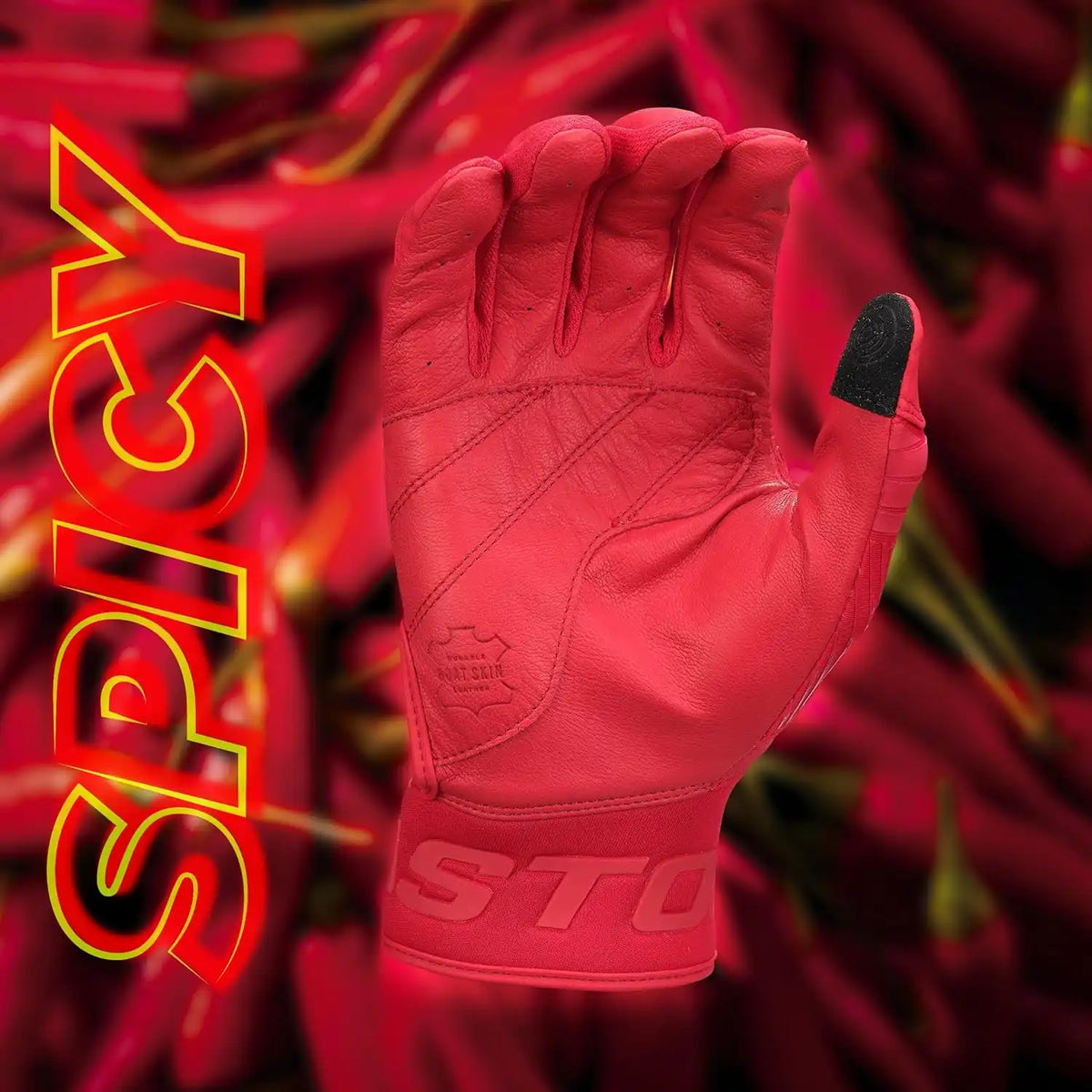 Easton Walk-off Ethos Adult Batting Gloves - Spicy