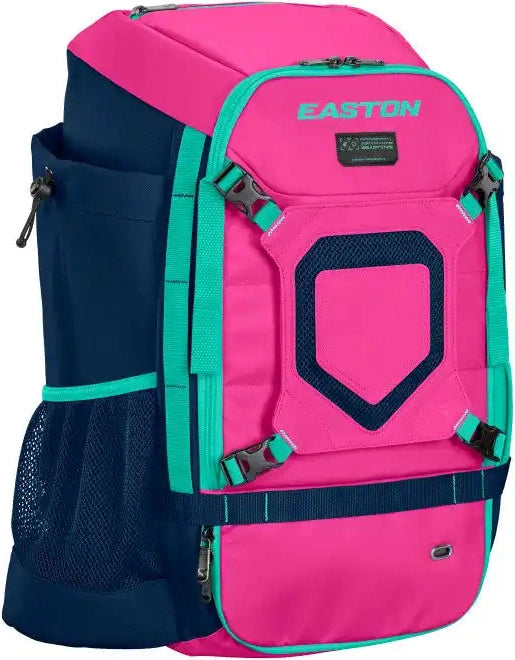 Easton Walk off Ethos Bat Pack Backpack - Pink Navy Mint